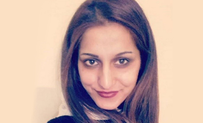 In this photo, Sana Cheema, 26 an Italian of Pakistani origin, who was allegedly murdered for ‘honour’ in the neighbourhood of Mangowal in the city of Gujrat in Punjab on April 18. (Photo courtesy: social media)