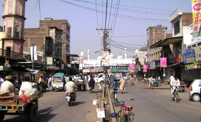 A general view of the city of Sargodha. A local court on Friday sentenced a man to seven years in prison for working on a child pornography network. (Photo by Ijaz Bloach)