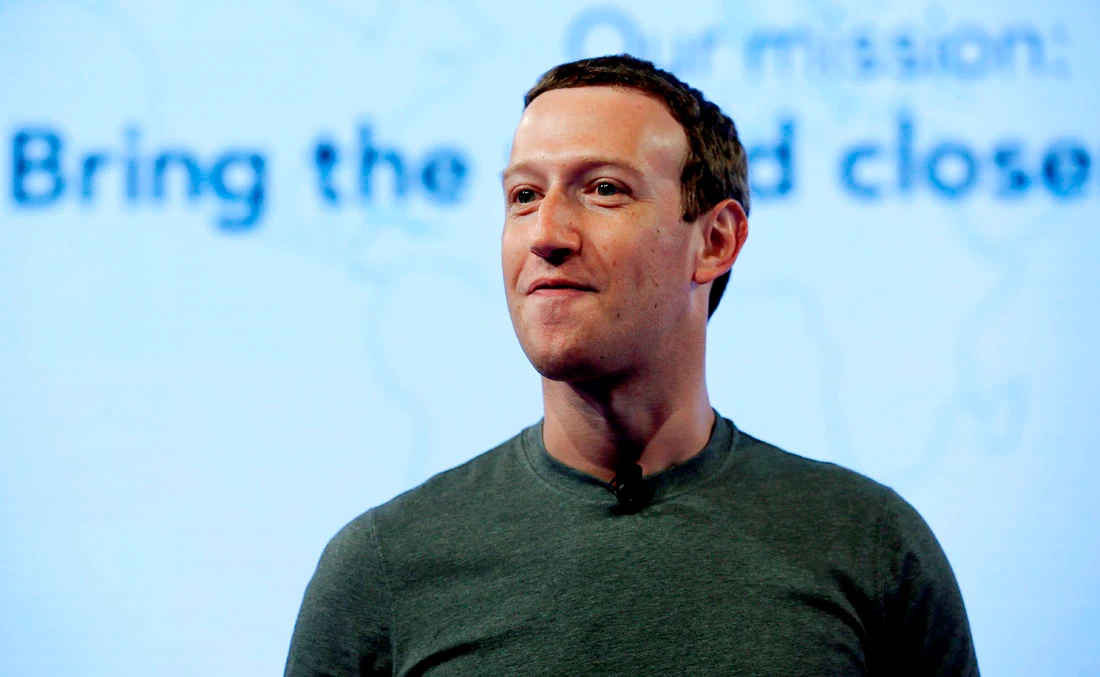 In this file photo, Facebook CEO Mark Zuckerberg speaks during preparation for the Facebook Communities Summit, in Chicago on June 21, 2017. (AP)