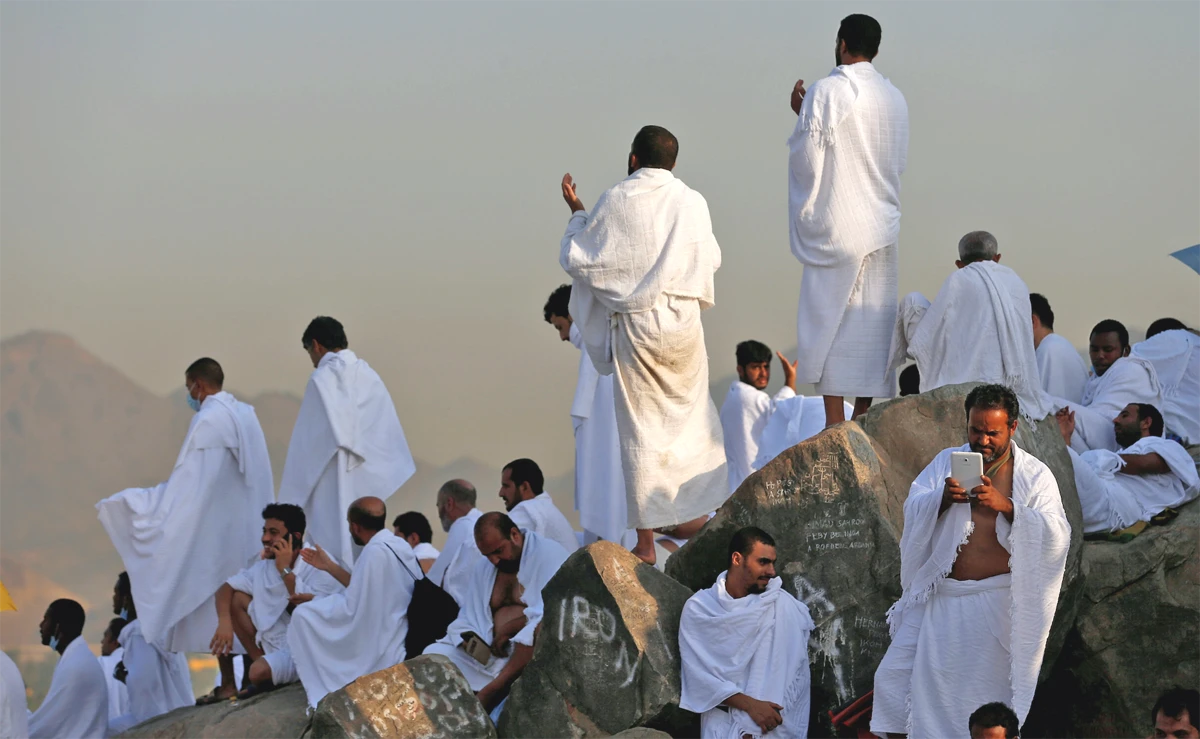 In this file photo, Muslim pilgrims join one of the Hajj rituals on Mount Arafat near the Grand Mosque in Makkah, Saudi Arabia. (Reuters)