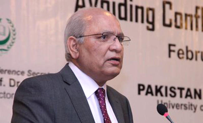 Sen. Mushahidullah Khan. (Photo courtesy: social media)