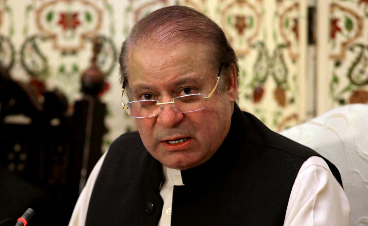 Pakistan's former Prime Minister Nawaz Sharif. (REUTERS)