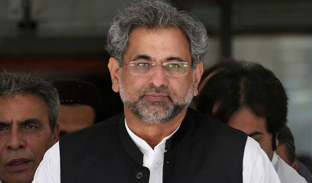 Pakistani Prime Minister Shahid Khaqan Abbasi. (AP)