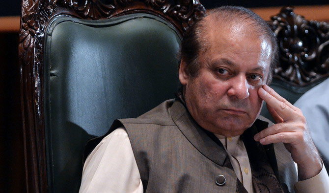 Former Pakistani Prime Minister Nawaz Sharif. (AFP)