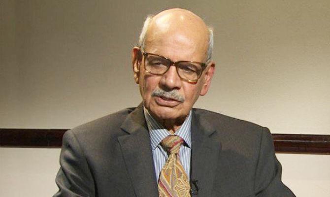 Pakistan's former spymaster Lt. Gen. Asad Durrani (ret.). (Twitter photo)