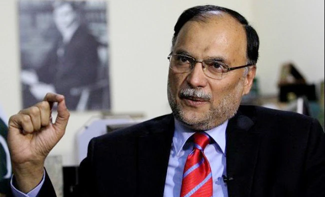 Ahsan Iqbal. (REUTERS)