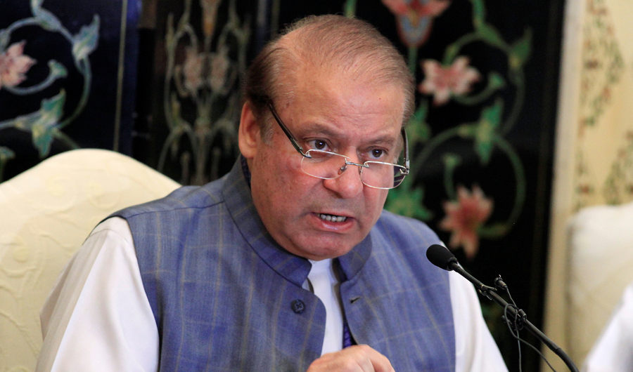 Pakistan's former Prime Minister Nawaz Sharif. (REUTERS)