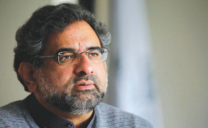 Pakistani Prime Minister Shahid Khaqan Abbasi. (Photo courtesy: Govt of Pakistan/Twitter)