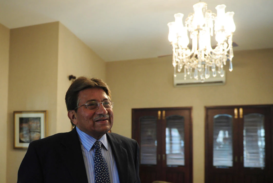 Former military ruler Pervez Musharraf is facing a treason case in Pakistan, lives in self-exile in Dubai and failed to appear before the country’s top court earlier this month. (AFP)
