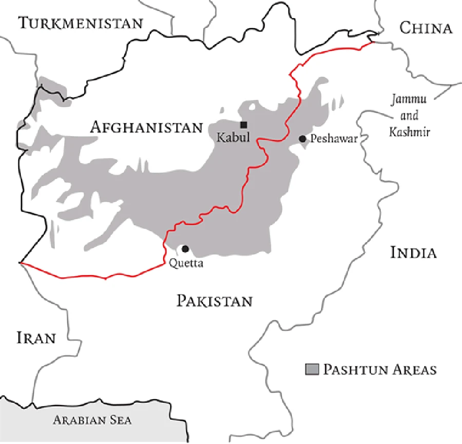 The Durand Line Agreement was signed between British India and Afghanistan in 1893. While Pakistan recognizes the line as an International boarder between the two neighbours; Afghanistan does not recognize the line as an official border with Pakistan. (Source: Web)