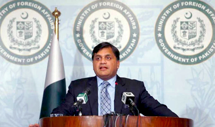 Pakistan Foreign office spokesman Dr. Muhammad Faisal. (Photo courtesy: Pakistan Foreign Office)