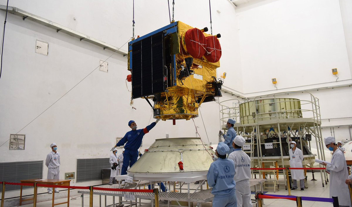 PakTES-1A – is Pakistan’s indigenously developed remote sensing. (Photo courtesy: Press Information Department)