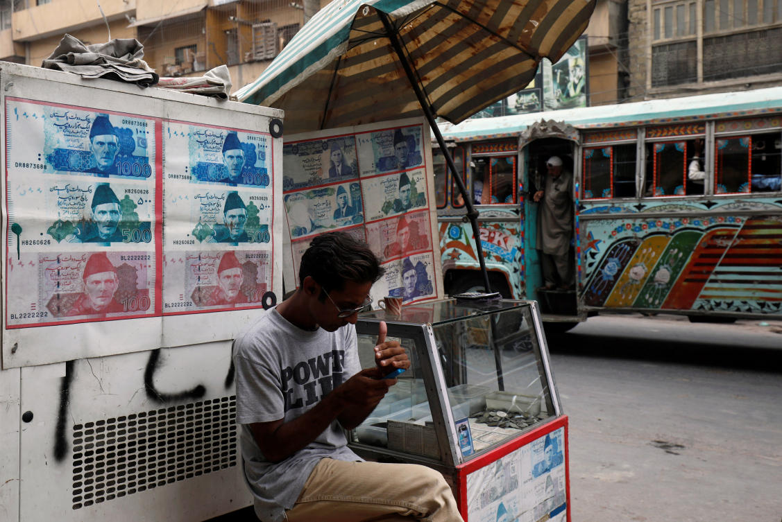 Pakistan’s economy has hit severe turbulence over the past year and most analysts expect the nation to seek a bailout, either from the IMF or closest ally China, to avoid a currency crisis. (Reuters)