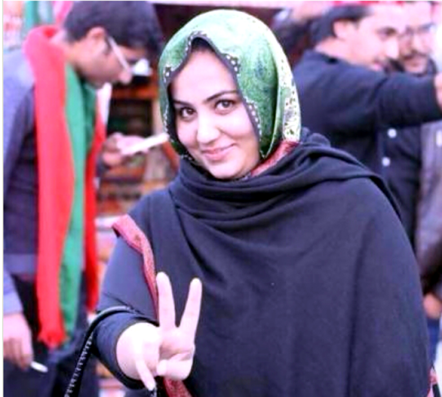 Dr. Sumera Shams, a 26-year-old member of Pakistan Tehrik-e-Insaf from Lower Dir, is the youngest person ever to win a seat in Pakistan. (Photo courtesy: social media)