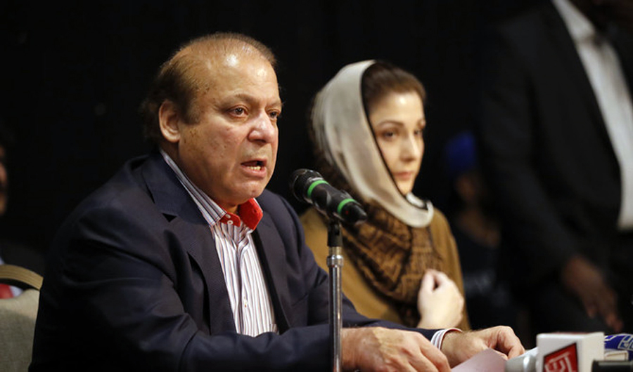 The Islamabad High Court on Tuesday approved the transfer of the two remaining corruption cases against Nawaz Sharif and his family to another court. (AFP/file photo)