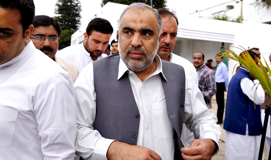 PTI candidate Asad Qaiser on Wednesday elected as Speaker of National Assembly. (AP/file photo)