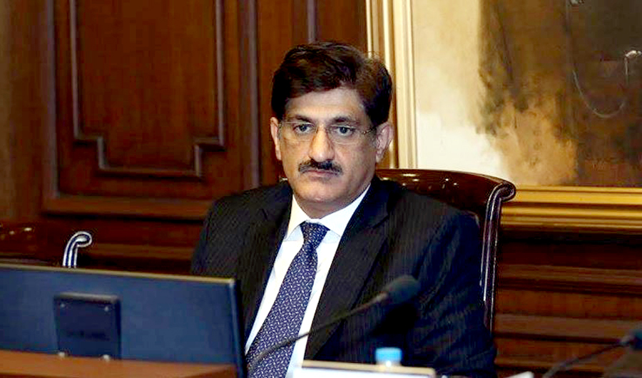 Murad Ali Shah. (Photo courtesy: Radio Pakistan's Twitter account)