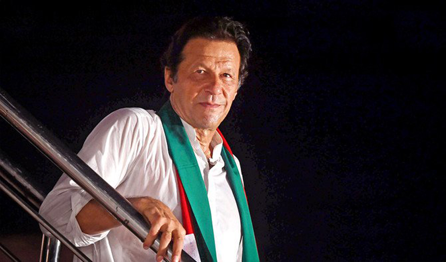 Pakistan prime minister Imran Khan. (AFP)