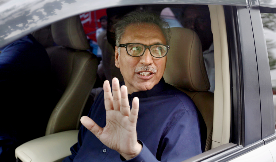 Pakistan’s new President, Dr. Arif Alvi. (AP)