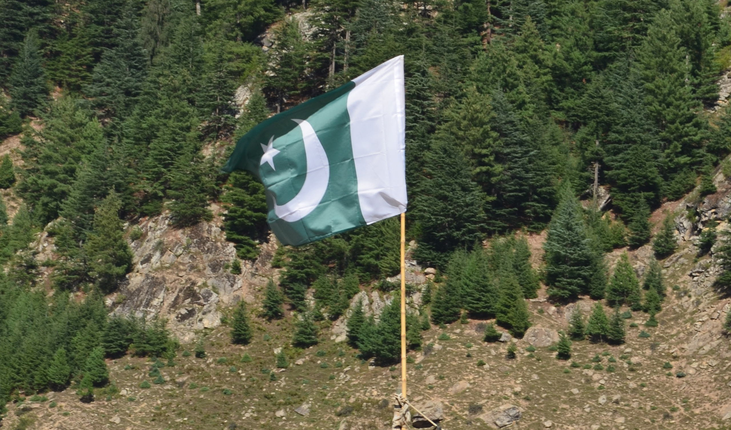Police officer Abdur Rasheed says the teacher, Safeer Ahmed, apparently didn’t realize as he was raising the banner that the steel pipe with the flag would come in contact with high voltage electricity cables suspended above the ground. (Shutterstock)