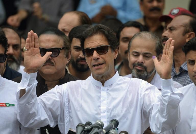 Prime Minister Imran Khan expressed disappointment at New Delhi’s “arrogant and negative” response to Islamabad’s call for the resumption of dialogue. (AFP/File)