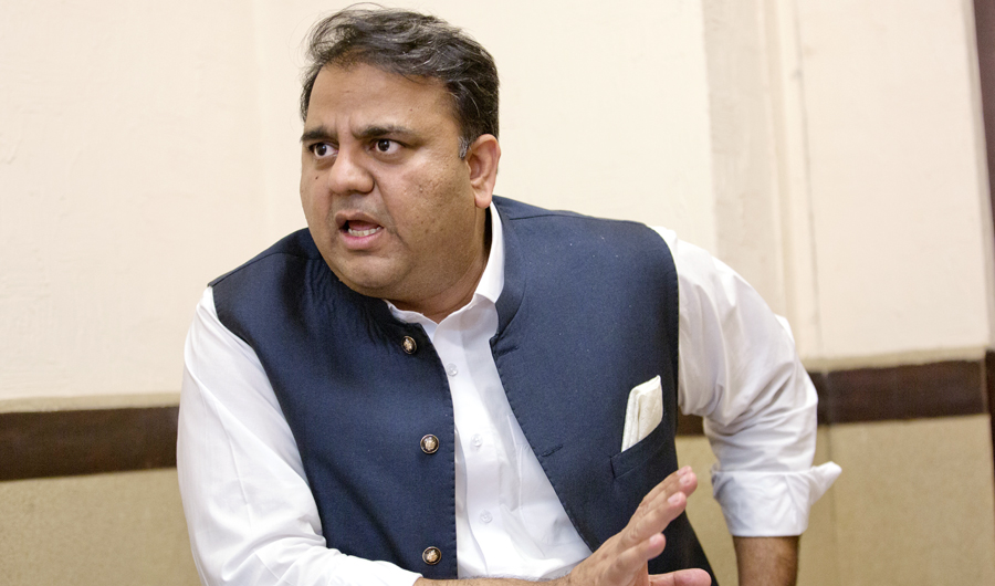 Pakistani Information Minister Fawad Chaudhry. (AP)