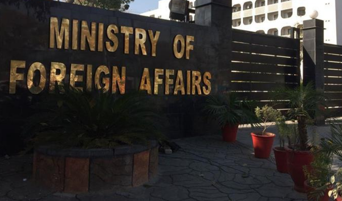 Ministry of Foreign Affairs in Islamabad, Pakistan. (Photo courtesy: Anadolu agency)