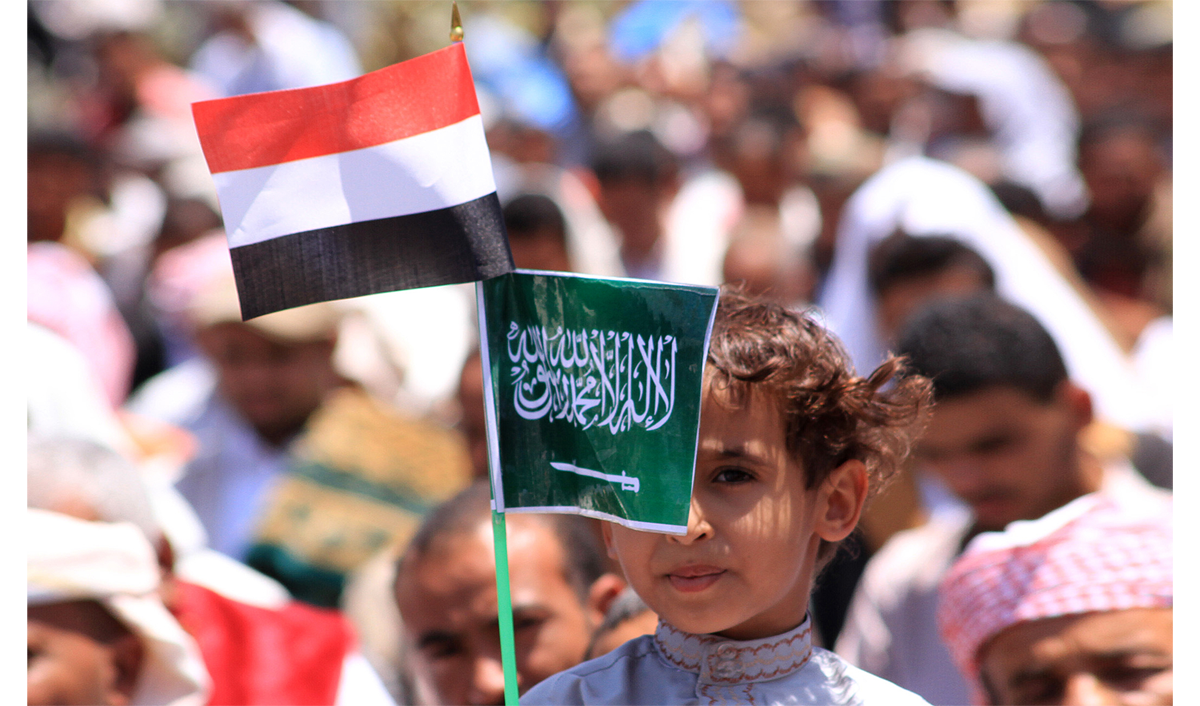 “The coalition, led by brotherly Saudi Arabia, continues to exert tremendous efforts to alleviate the suffering of the Yemeni people by all available means including humanitarian assistance and development projects,” a statement released by the Yemeni embassy in Islamabad said. (AFP/File)