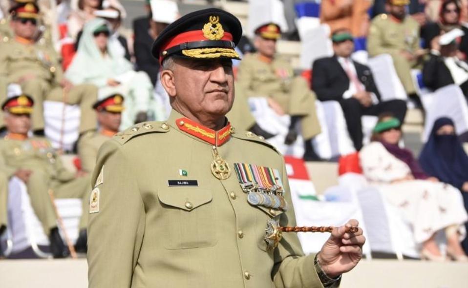 In this file photo, Pakistan’s Army Chief Gen. Qamar Javed Bajwa is seen in Rawalpindi, Pakistan, Nov. 29, 2016. (Pakistan Inter-Services Public Relations (ISPR)/Handout via REUTERS)