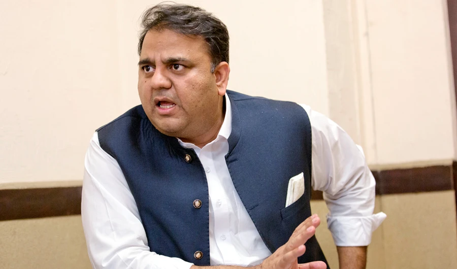 Pakistani Information Minister Fawad Chaudhry. (AP)