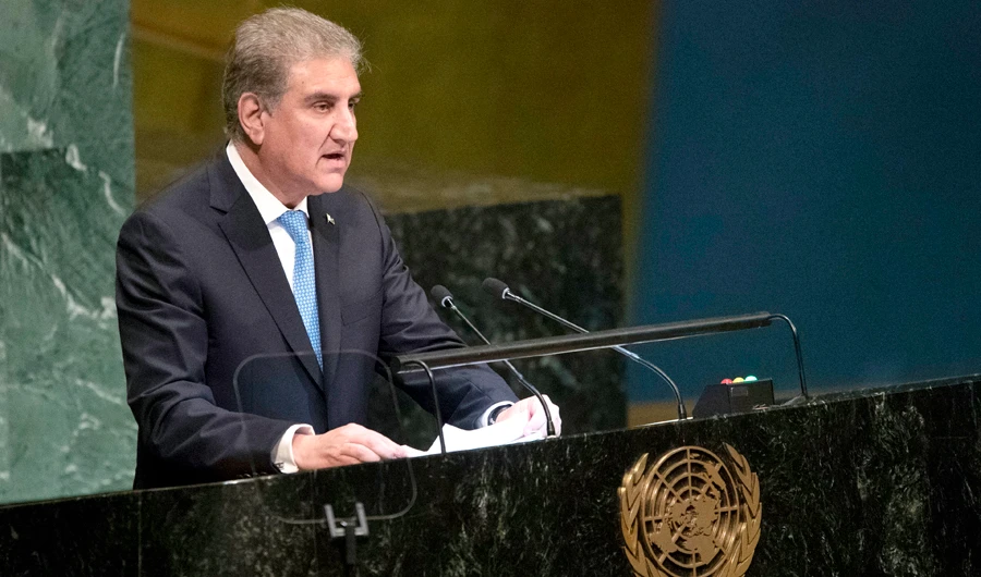 Pakistan's Foreign Minister Shah Mahmood Qureshi. (AP)