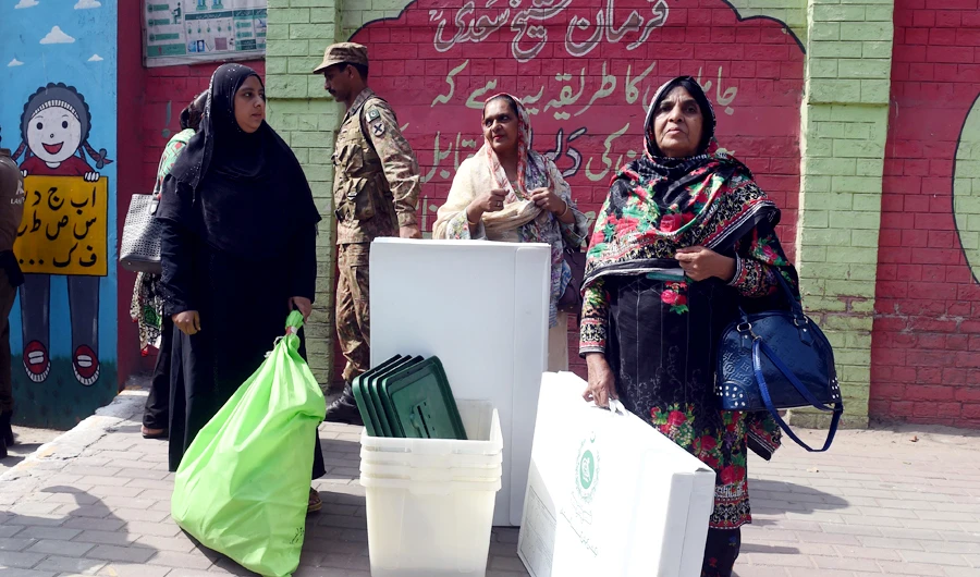 Election Commission of Pakistan said on Monday that as compared to the general elections, the by-polls on Sunday saw a considerably low voter turnout. (AFP)
