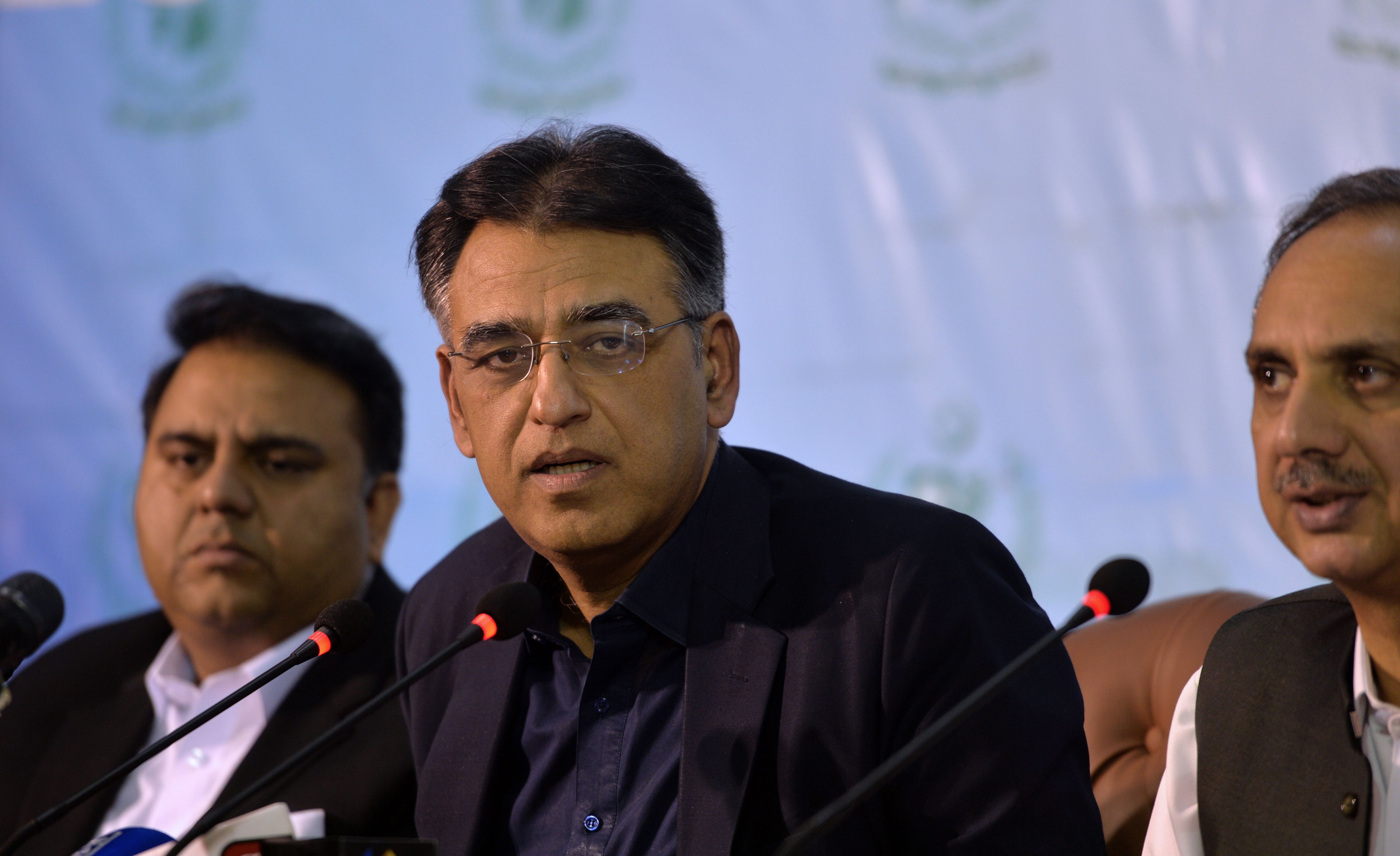 Umar made this statement just a day before an International Monetary Fund team was due to arrive in Pakistan. (AFP)