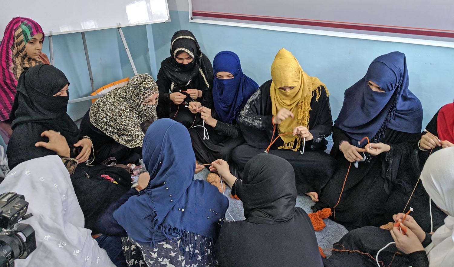 UNHCR representative says all trainees will be provided toolkits or sewing machines so that they can work after the training ends. (AN Photo)