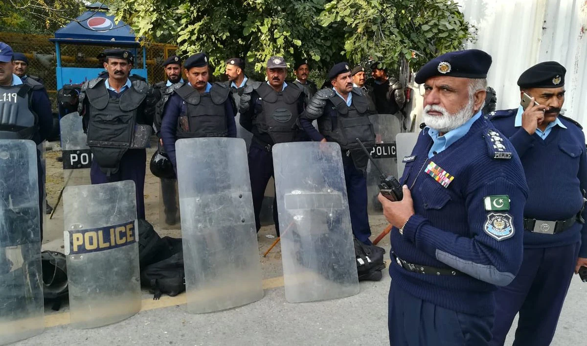Islamabad is deploying additional security to maintain law and order. (Photo Courtesy: Deputy Commission Islamabad twitter account)