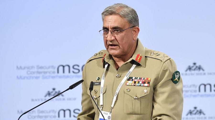 Gen. Qamar Javed Bajwa also approved prison terms for 20 alleged militants. (File/AFP)