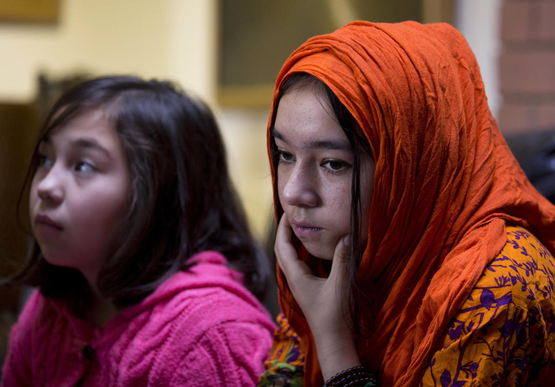 Scores of Pakistani men like Aman, whose Muslim Uighur wives have disappeared into internment camps in China, feel helpless, fighting a wall of silence as they struggle to reunite their families. (AP)