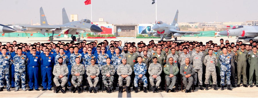 The 'Shaheen-VII' joint air exercise began on Dec. 03 this year and culminated on Friday with a ceremony at an operational air base of Pakistan Air Force (PAF) in Karachi. (Photo by Pakistan Air Force)