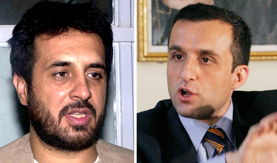 Afghan President Ashraf Ghani appointed on Sunday Assadullah Khalid (L) as defense minister and Amrullah Saleh (R) as interior minister, both new ministers known as strong Pakistan figures. (AP/photo)