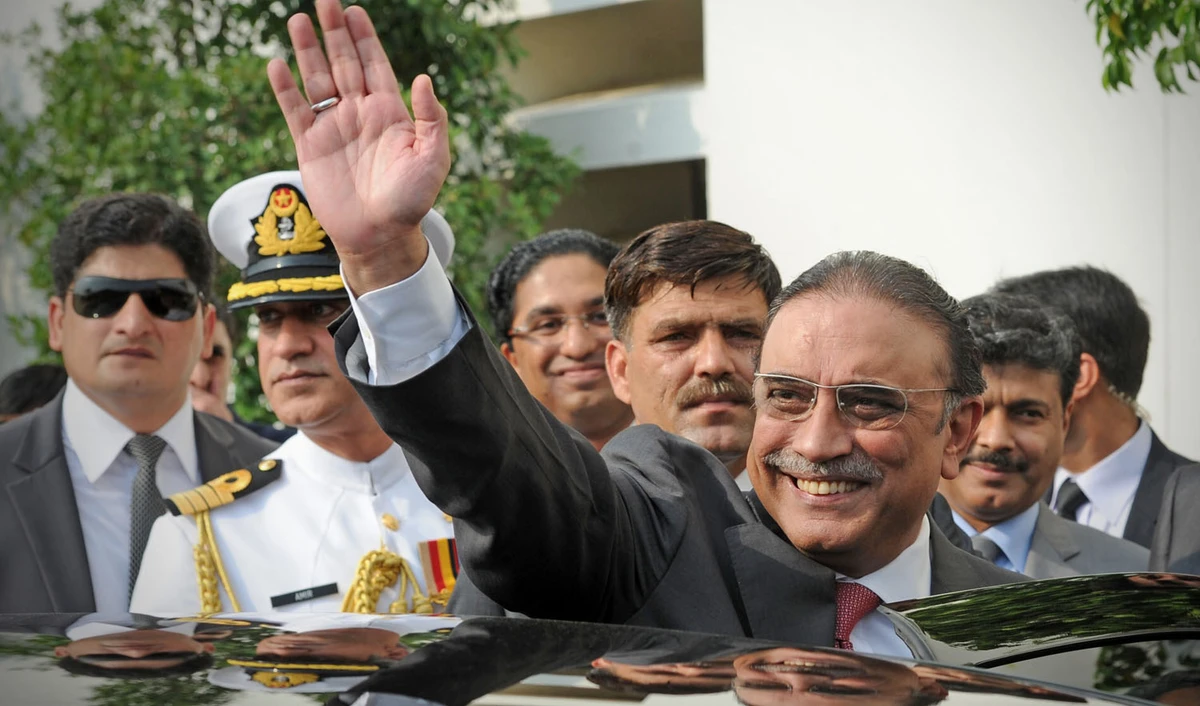 Zardari, co-chairman of the opposition Pakistan People’s Party and who was president from 2008 until 2013, has long been the subject of corruption allegations, and is widely known in Pakistan as “Mr Ten Percent.” (AFP/File)