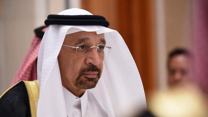 Saudi Energy Minister Khalid Al-Falih on Monday questioned what he described as the “hype” of the electric vehicle market at the CERAWeek energy summit. (AFP)