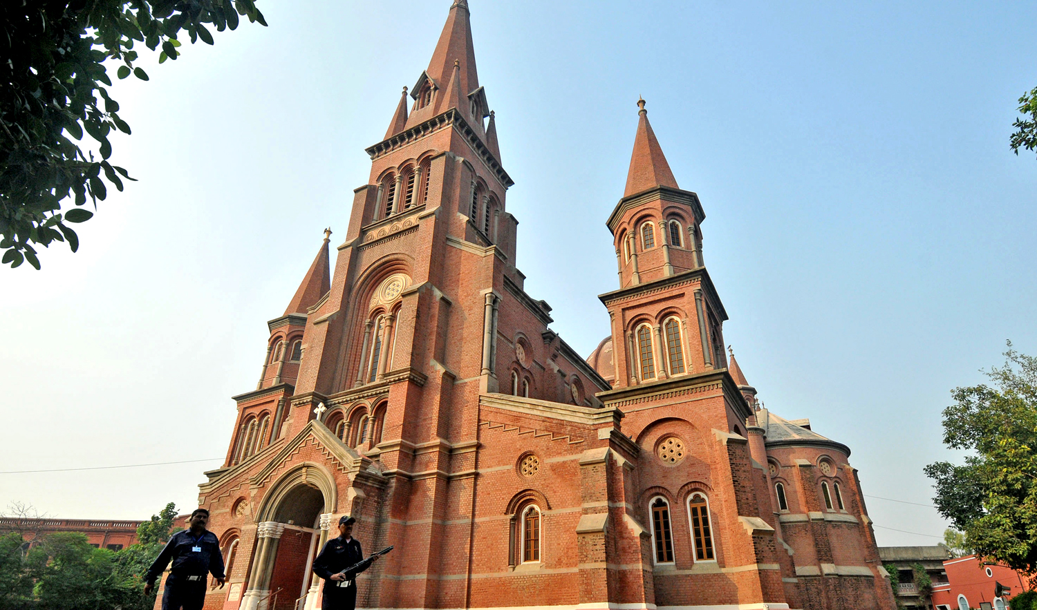 A general view of Sacred Heart Cathedral church in Lahore on Sept. 23, 2013. (AFP/File)
