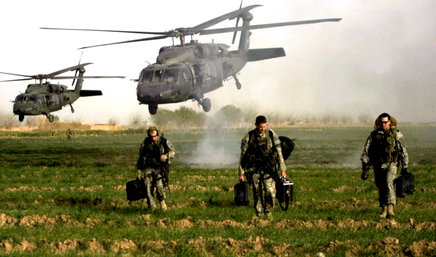 US led forces have been engaged in Afghanistan for more than 17 year now, which is the longest war in US history. (AFP/File)