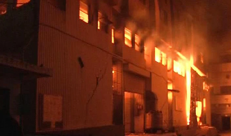 The 2012 Baldia Town factory fire claimed 258 lives and is widely considered to be one of the worst industrial disasters in Pakistan’s history. (Social Media)
