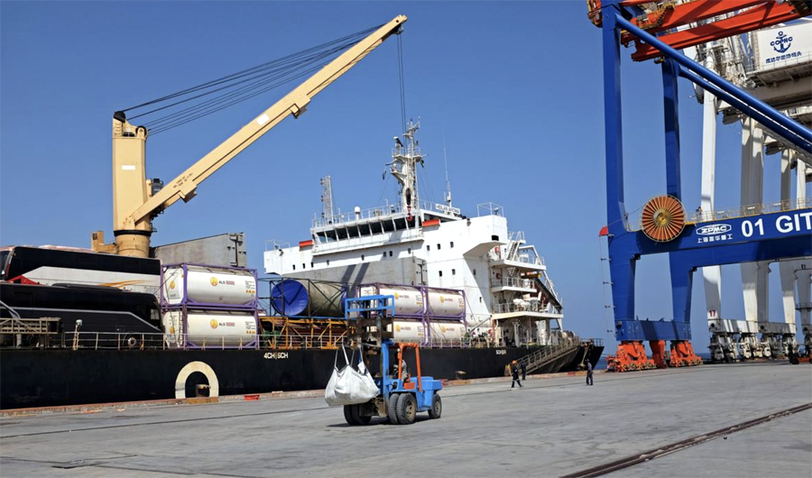 A general view of Gwadar port in Gwadar, Pakistan. (Reuters/File)