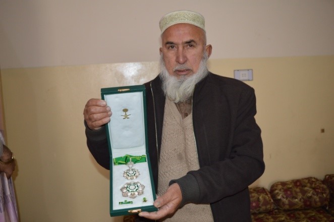 Farman Ali Khan was honored with the King Abdul Aziz Medal of the First Order in 2011 (AN Photo by Rafi Ullah)