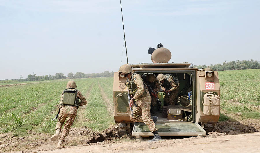 Gunmen have attacked a Pakistani security post in Baluchistan, file Photo. (ISPR)