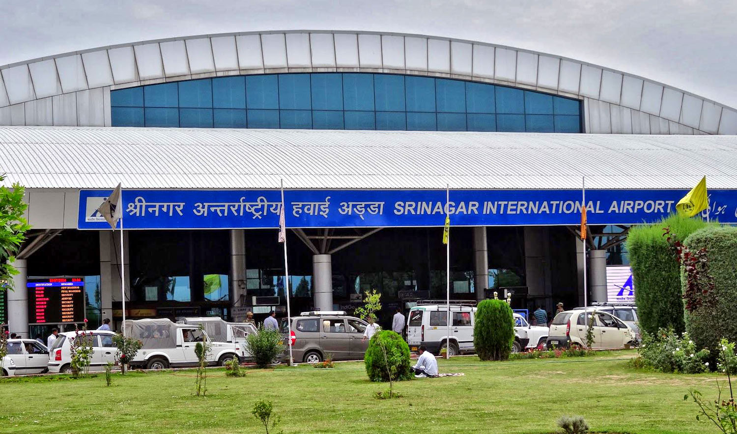 India has shut airports at Pathankot, Leh, Srinagar and Jammu, the official said. Airports in Chandigarh and Amritsar have also been closed, an industry source told Reuters. (Photo courtesy: aaisrinagar/Facebook)