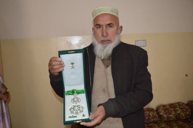 Farman Ali Khan was honored with the King Abdul Aziz Medal of the First Order in 2011 (AN Photo by Rafi Ullah)