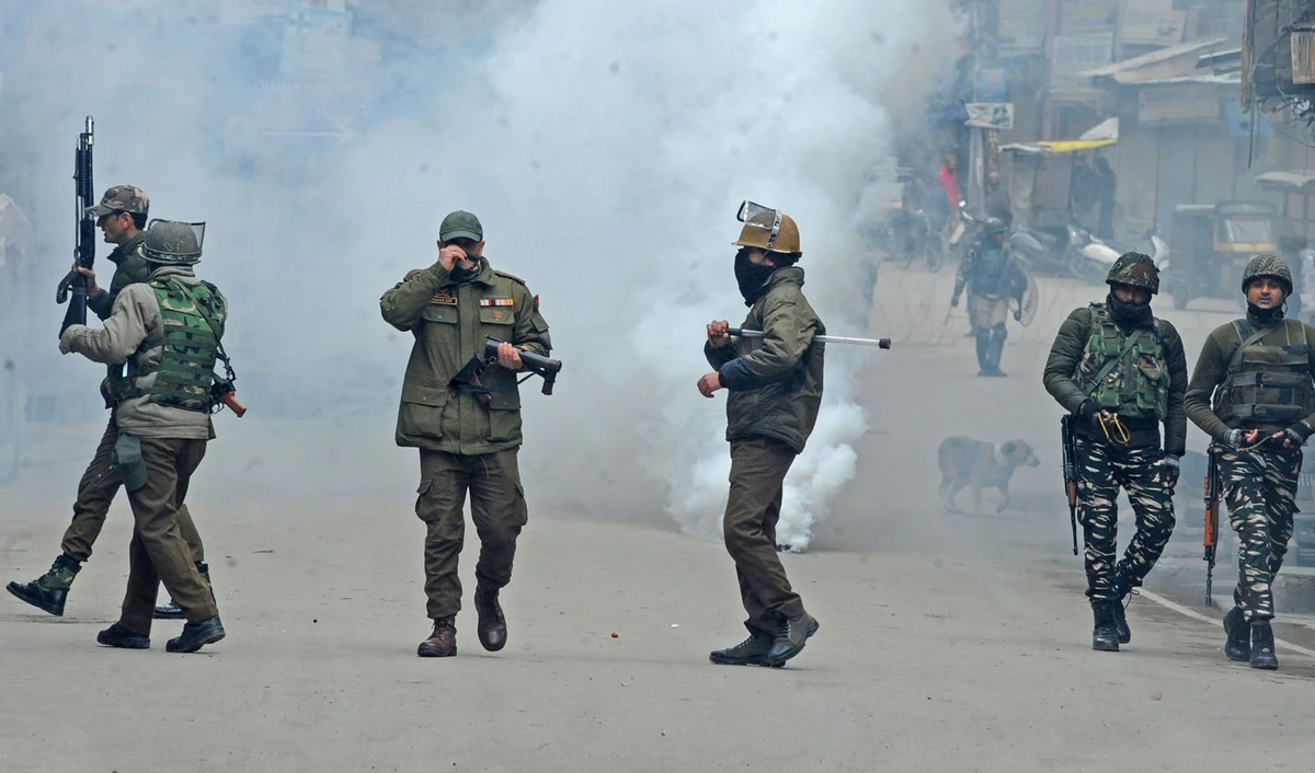 Six people, including children, were killed Wednesday in Kotli village in Pakistan’s part of Kashmir, which is split between Pakistan and India and claimed by both in its entirety. (AFP)
